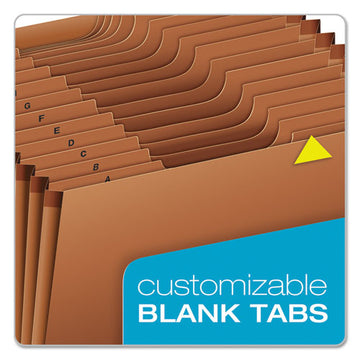 Pendaflex® Heavy-duty Expanding File, 21 Sections, 1-3-cut Tab, Letter Size, Redrope freeshipping - TVN Wholesale